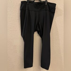 Adidas Black Leggings 7/8 Length